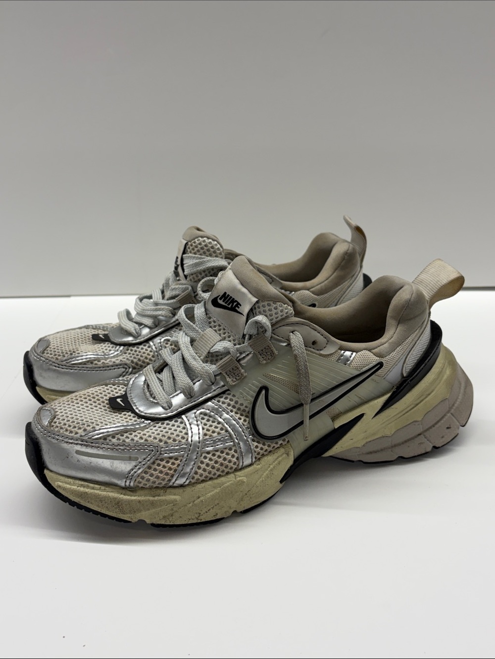 Used Nike V2K Run Women's athletic shoes Size 6